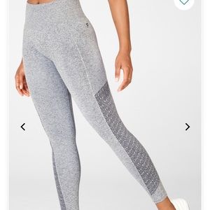 Mesh seamless high waist 7/8 legging size S